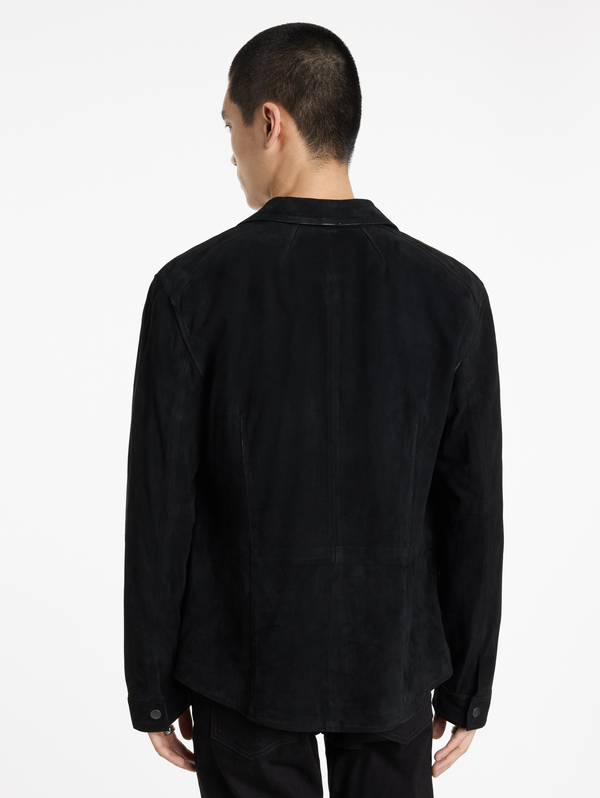 KADD SUEDE SHIRT JACKET
