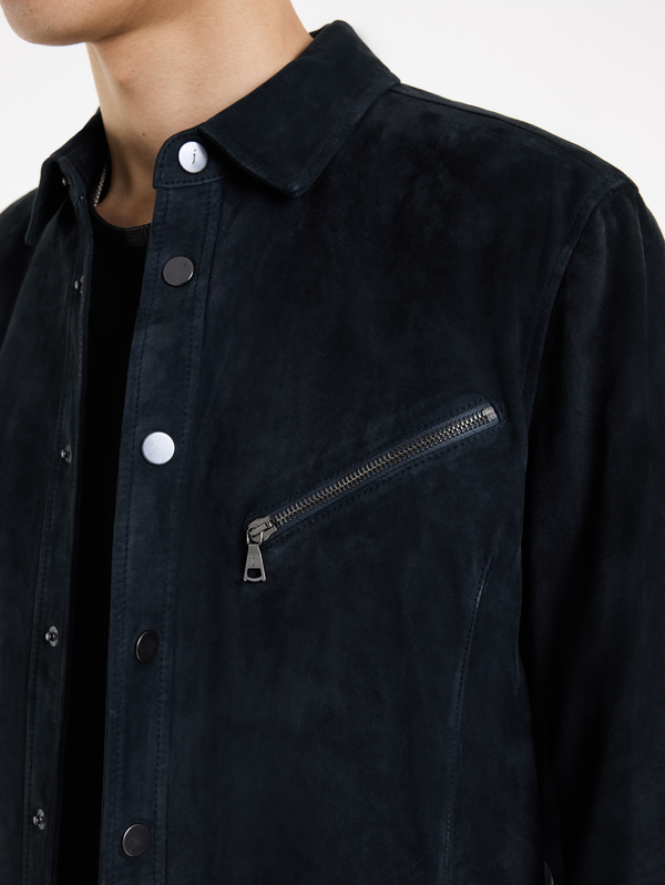 KADD SUEDE SHIRT JACKET