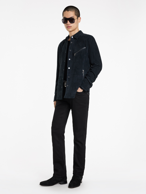 KADD SUEDE SHIRT JACKET