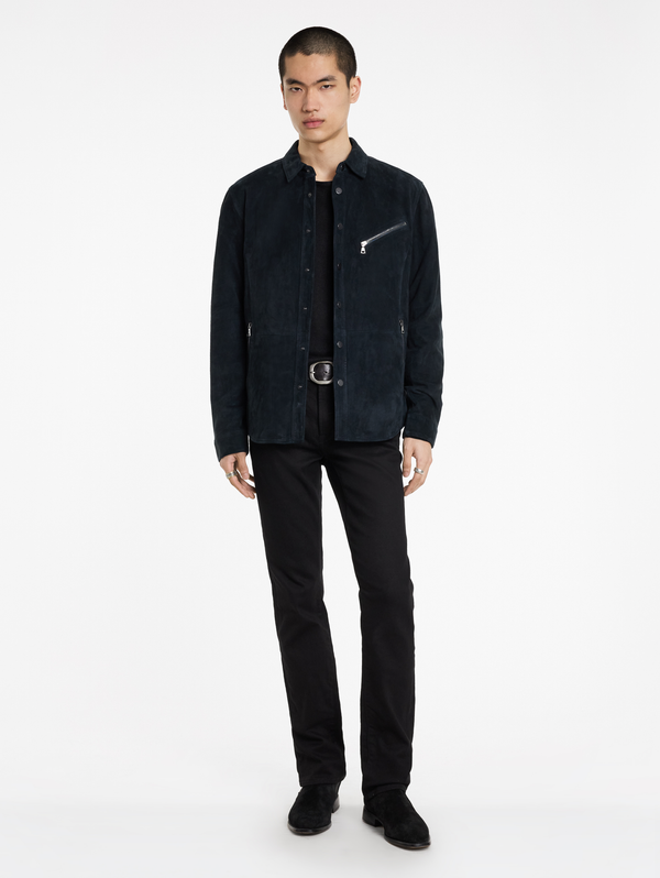 KADD SUEDE SHIRT JACKET