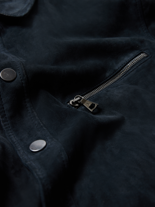 KADD SUEDE SHIRT JACKET