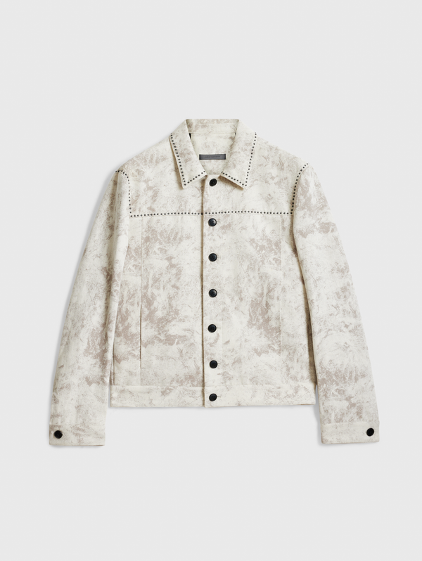 CARDIN JACKET STUDDED TUCKER JACKET