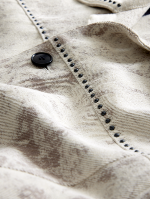 CARDIN JACKET STUDDED TUCKER JACKET