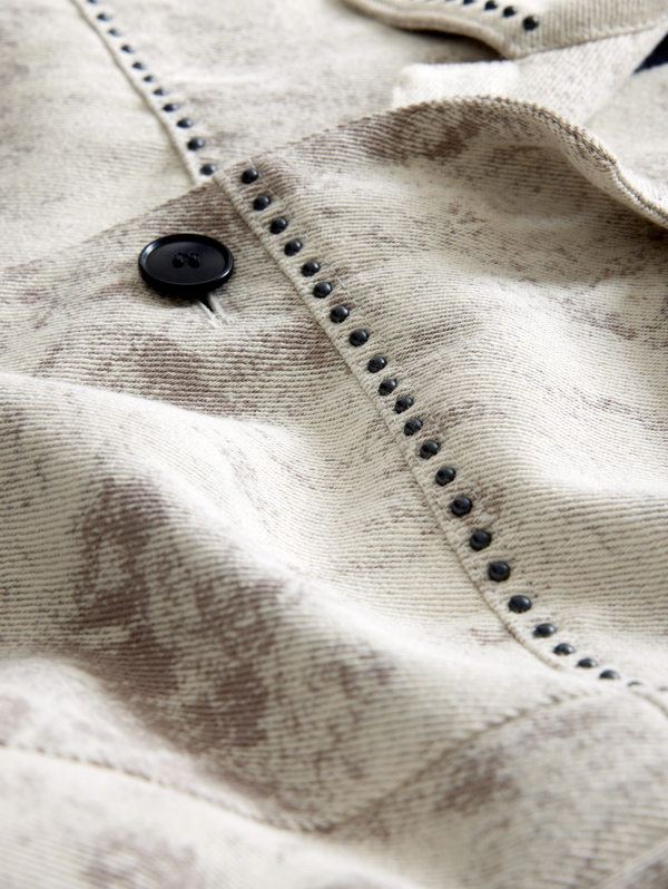 CARDIN JACKET STUDDED TUCKER JACKET