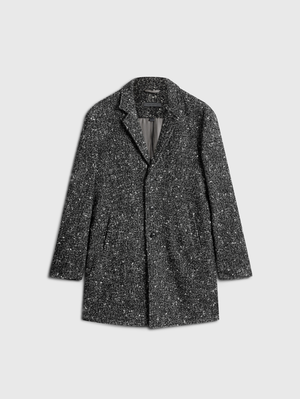 TEMPLETON TOP COAT IN NEP HERRINGBONE