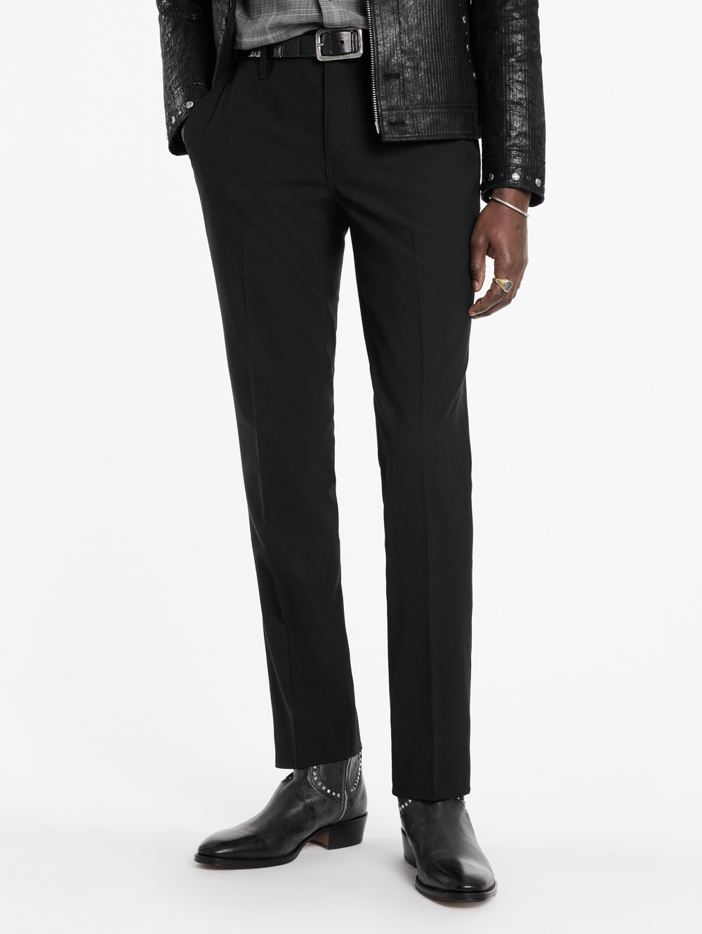 MOTOR CITY FIT - ZIP FLY LOW RISE SLIM FIT PANTS