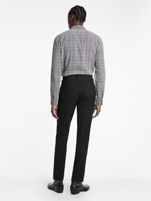 MOTOR CITY FIT - ZIP FLY LOW RISE SLIM FIT PANTS