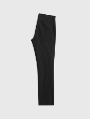 SLIM FIT PANTS WITH WELT HIP POCKETS AND EXTENDED