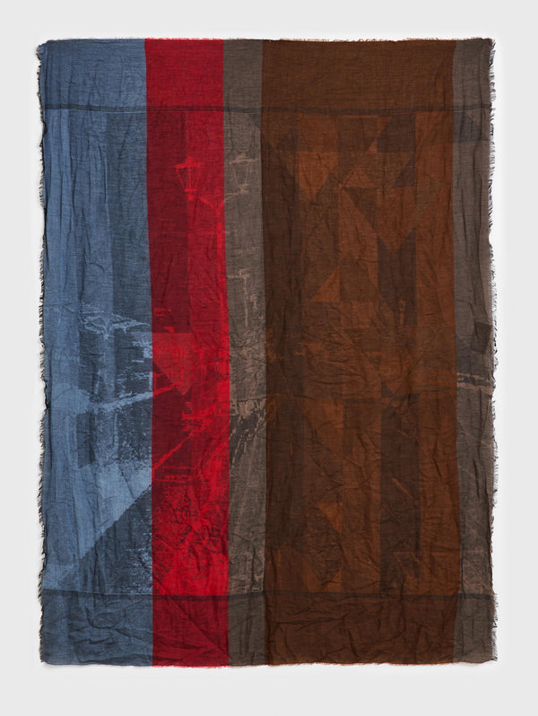 MULTI COLOR STRIPED BIG BANDANA