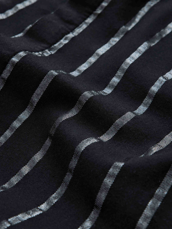 RODNEY LS SHIRT - METALLIC STRIPE