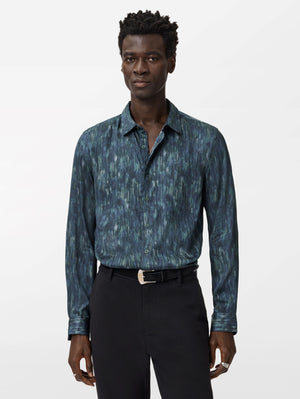 ROSS LS BUTTON PLACKET SLIM FIT SHIRT