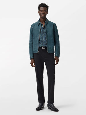 ROSS LS BUTTON PLACKET SLIM FIT SHIRT