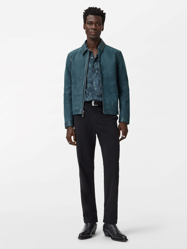 ROSS LS BUTTON PLACKET SLIM FIT SHIRT