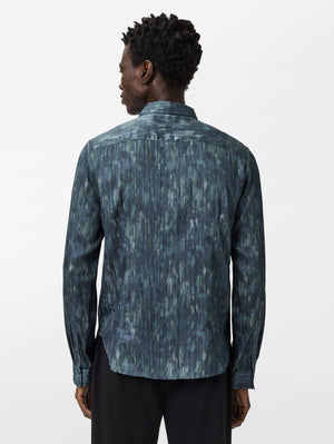 ROSS LS BUTTON PLACKET SLIM FIT SHIRT