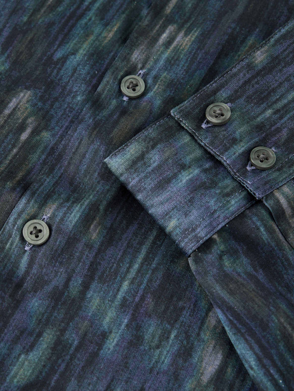 ROSS LS BUTTON PLACKET SLIM FIT SHIRT