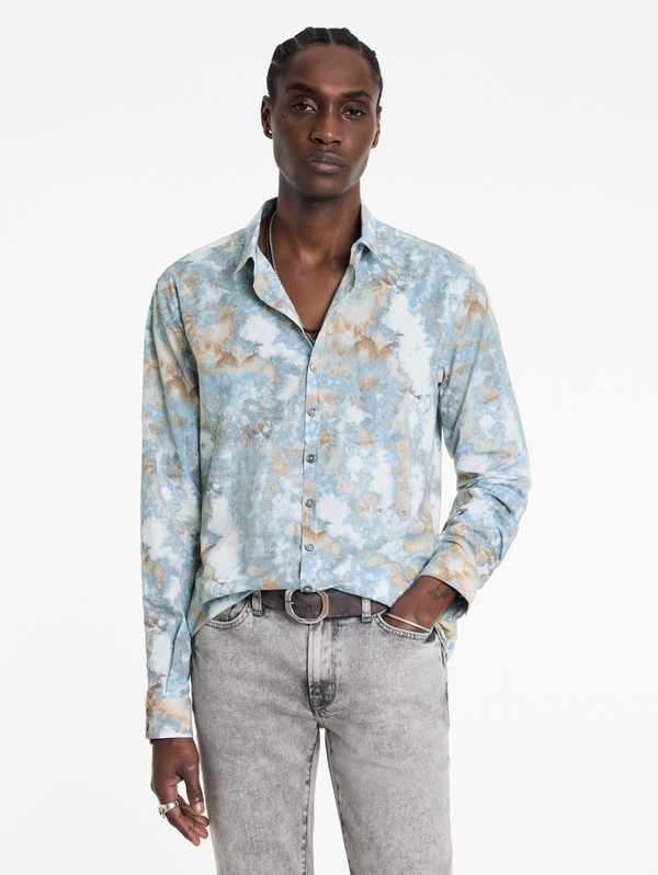 BUCKS MULTI BUTTON SLIM FIT SHIRT