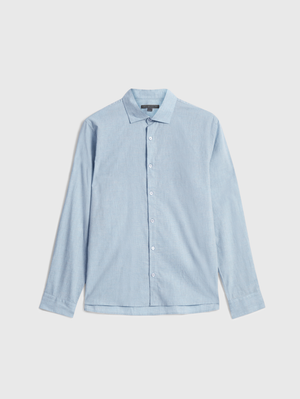 ROSEDALE SPREAD COLLAR SHIRTS WITHOUT BUTTON PLACKET