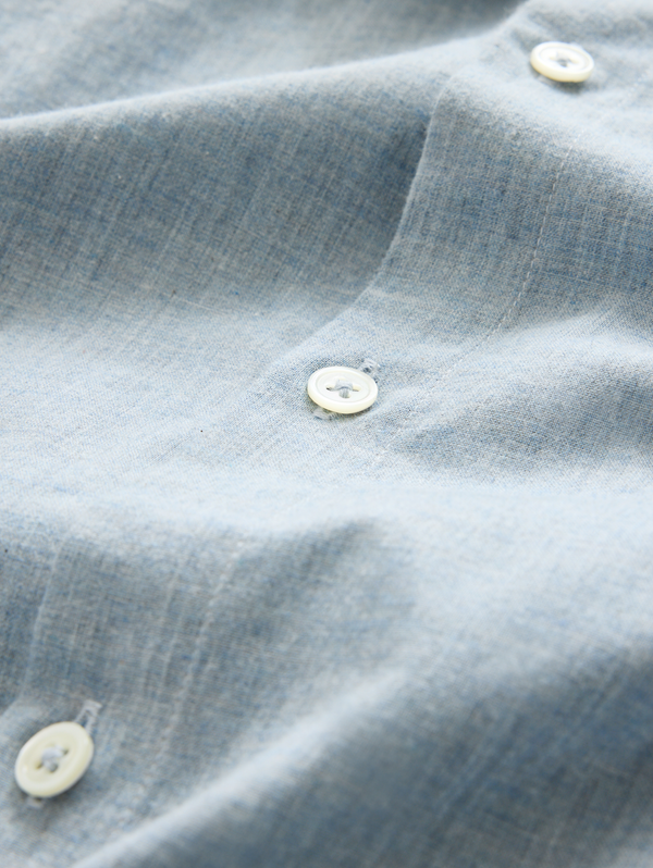 ROSEDALE SPREAD COLLAR SHIRTS WITHOUT BUTTON PLACKET