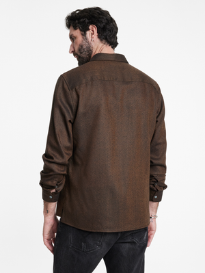 CONCEALED BUTTON PLEATED PLACKET SHIRTS