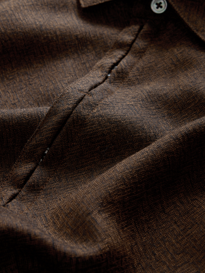 CONCEALED BUTTON PLEATED PLACKET SHIRTS