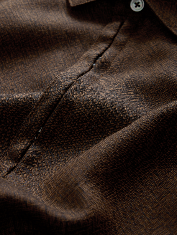 CONCEALED BUTTON PLEATED PLACKET SHIRTS