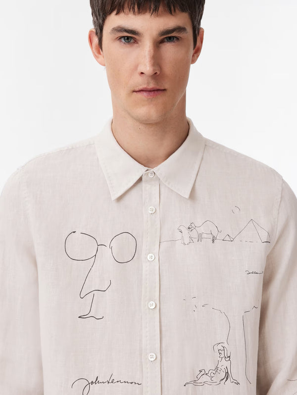 JOHN LENNON MARTIN SHIRTS - WIDE SPREAD COLLAR SHIRTS PICK STI
