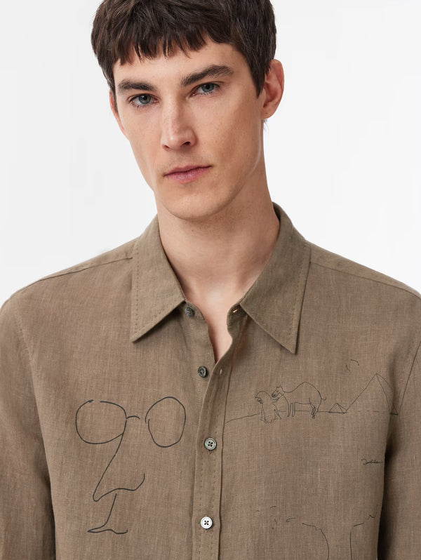 JOHN LENNON MARTIN SHIRTS - WIDE SPREAD COLLAR SHIRTS PICK STI
