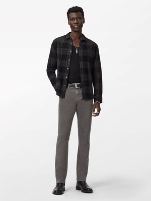 LUCA LS BUTTON PLACKET REGULAR FIT SHIRT