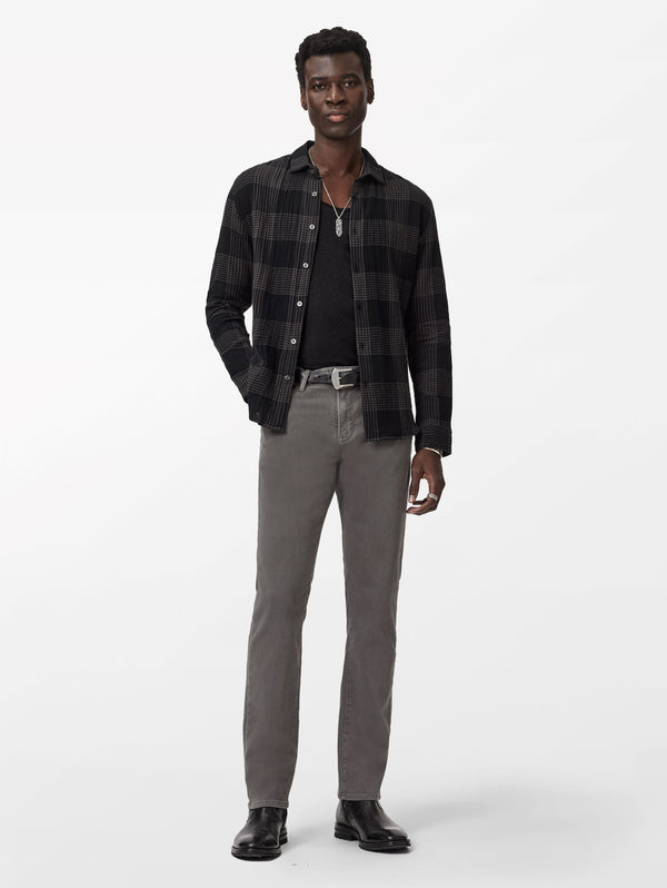 LUCA LS BUTTON PLACKET REGULAR FIT SHIRT