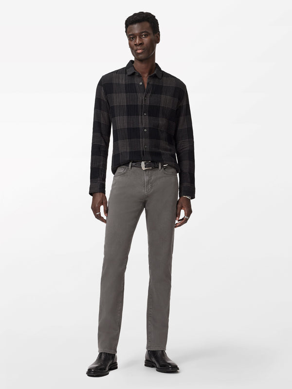LUCA LS BUTTON PLACKET REGULAR FIT SHIRT