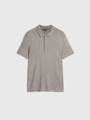 CHATHAM REGULAR FIT SS P OLO WITHPIGMENT RUB AND CRINKLE