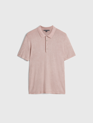 CHATHAM REGULAR FIT SS P OLO WITHPIGMENT RUB AND CRINKLE