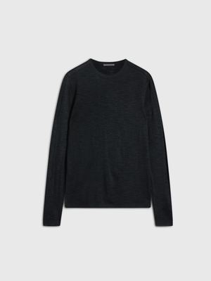 AVEIRO REGULAR FIT TUSSAH SILK CREW