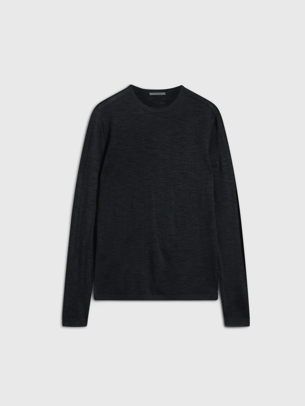 AVEIRO REGULAR FIT TUSSAH SILK CREW