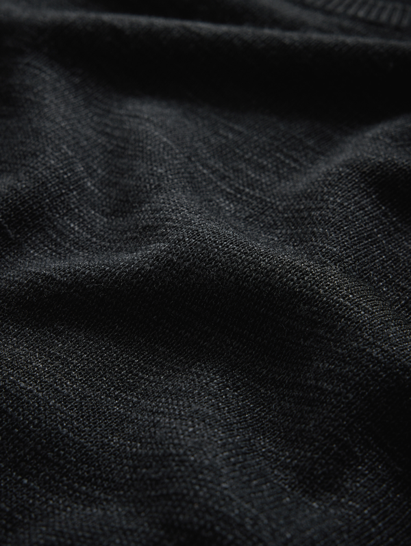 AVEIRO REGULAR FIT TUSSAH SILK CREW