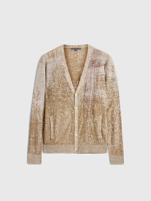 MARITA REGULAR FIT CARDIGAN WITH OMBRE AND EMB STI