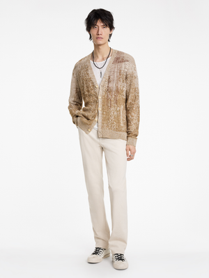 MARITA REGULAR FIT CARDIGAN WITH OMBRE AND EMB STI