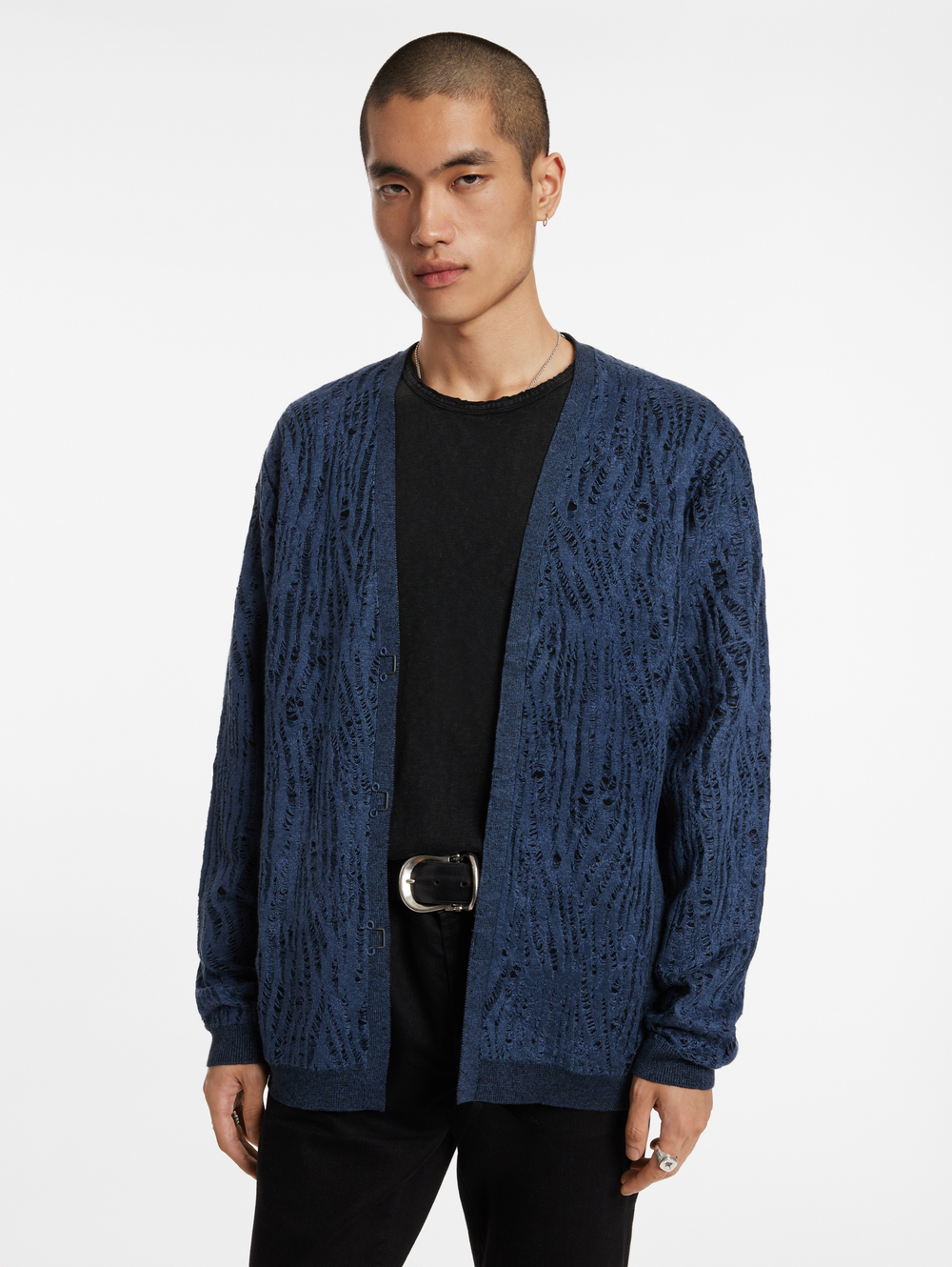 JOPLIN REGULAR FIT HOOK AND BAR BLAZER W EMBROIDERY