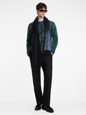 PALERMO EASY FIT CREWNECK WITH PYTHON JACQUARD
