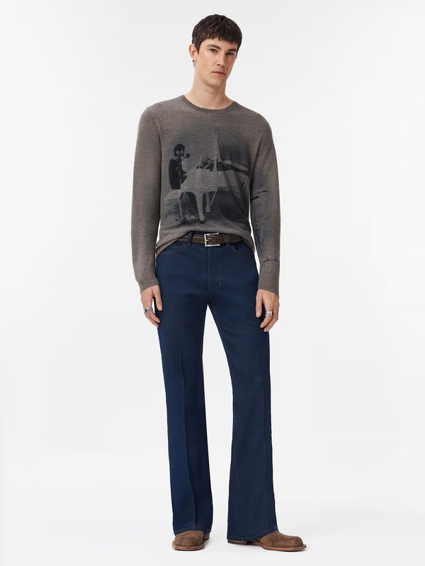 JOHN LENNON LS CREWNECK WITH DIGITAL PRINT